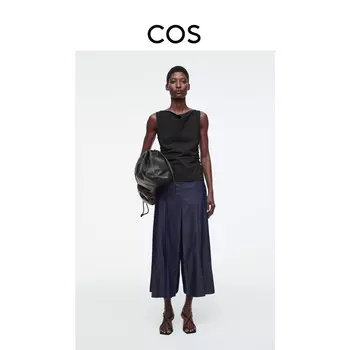 Женские джинсовые брюки Cos широкие, индиго