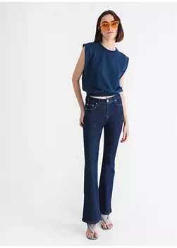 Женские джинсовые брюки цвета индиго Aeropostale