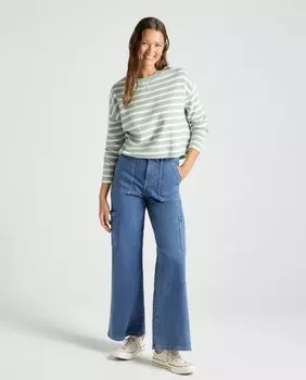 Женские джинсовые брюки карпентер Green Coast