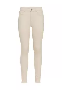 Женские джинсовые брюки с бахромой ONLY, экрю