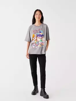 Женские джинсовые брюки с высокой талией для мамы LCW Jeans, черное родео