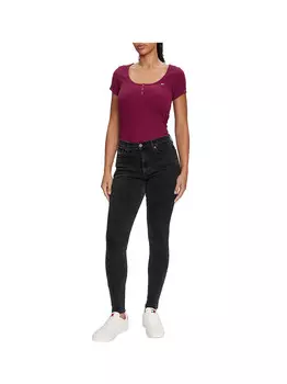 Женские джинсовые черные джинсы Tommy Jeans