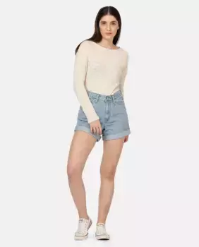 Женские джинсовые шорты 80s Mom Levi's, светло-голубой