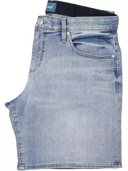 Женские джинсовые шорты бойфренда средней посадки Jag Jeans, цвет skylight