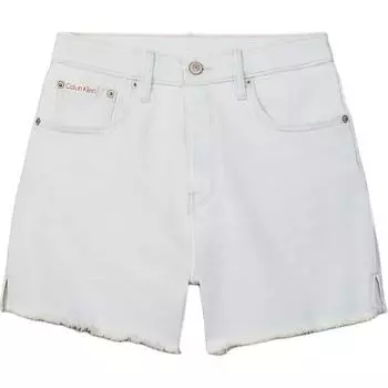 Женские джинсовые шорты CALVIN KLEIN, белые