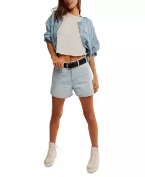 Женские джинсовые шорты Tippi Free People, синий