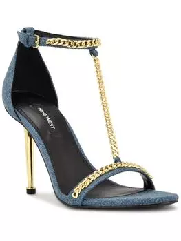 Женские джинсовые туфли Ropes Chain Caubles Nine West, цвет medium blue