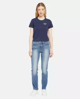 Женские джинсы 314 Shaping Straight со средней посадкой Levi's, синий