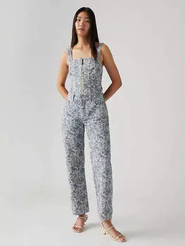 Женские джинсы 501 90-х годов длиной до щиколотки Levi's, цвет Ophelia Floral - Medium Wash