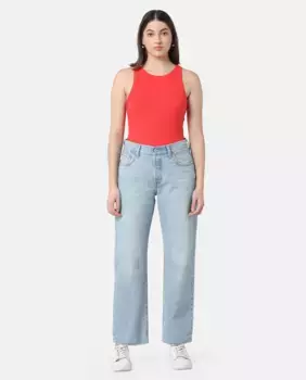 Женские джинсы 501 до щиколотки 90-х годов Levi's, светло-голубой