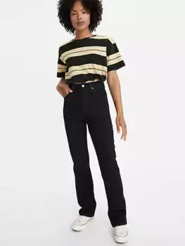 Женские джинсы 701 1950-х годов Levi's, цвет Black Lizard