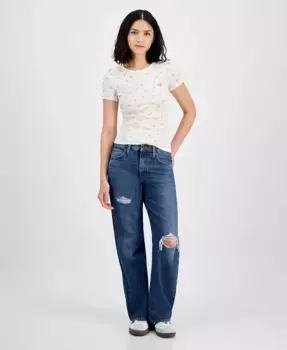 Женские джинсы '94 свободного кроя Bootcut из хлопка Levi's, белый