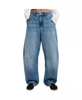 Женские джинсы Barrel Jean COTTON ON, синий