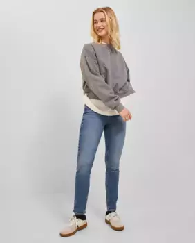 Женские джинсы Berlin slim fit с высокой посадкой Jack & Jones, индиго