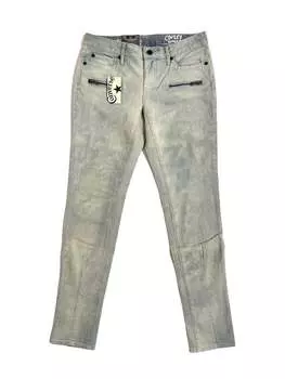 Женские джинсы Copley Rocker Striped Washout Denim Skinny Stretch в светло-голубом цвете Converse