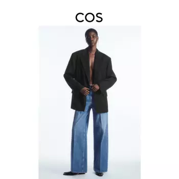 Женские джинсы Cos с высокой талией, голубой