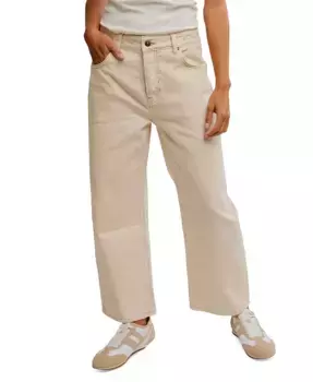 Женские джинсы Deep Trance Dropped Boyfriend Free People, белый