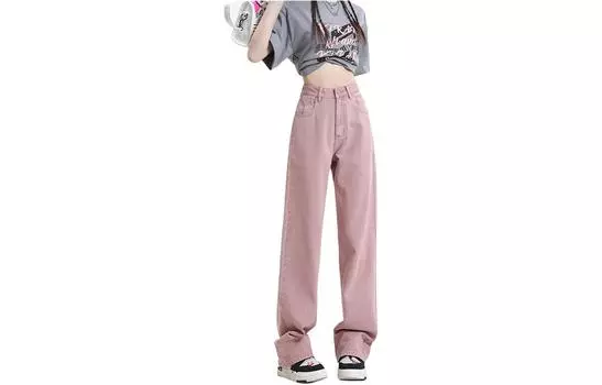 Женские джинсы Forever 21, Пыльный розовый