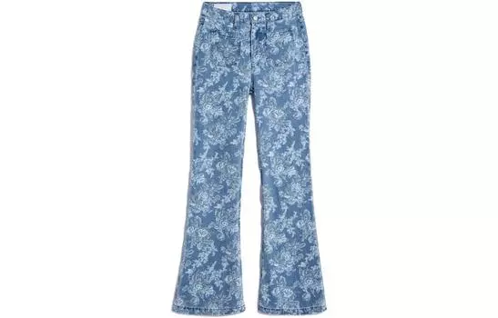 Женские джинсы GAP, цвет Blue Printed