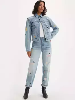 Женские джинсы колонки с селвиджом Levi's, цвет Kamifubuki - Medium Wash