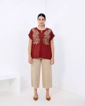 Женские джинсы-кюлоты Couchel, цвет Tostado