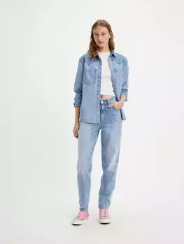 Женские джинсы мамы 80-х годов Levi's, цвет How's My Driving - Medium Wash