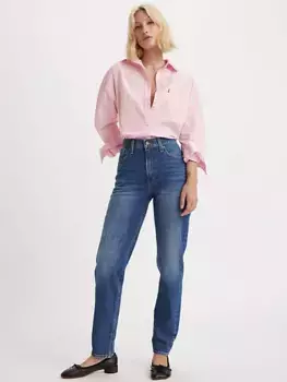 Женские джинсы мамы 80-х годов Levi's, цвет Tough Cookie - Dark Wash