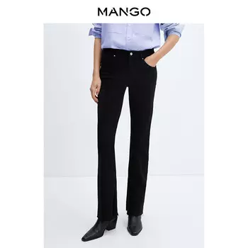 Женские джинсы Mango базовые универсальные, серый