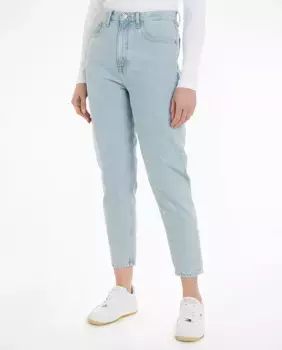 Женские джинсы Mom fit Tommy Jeans, голубой