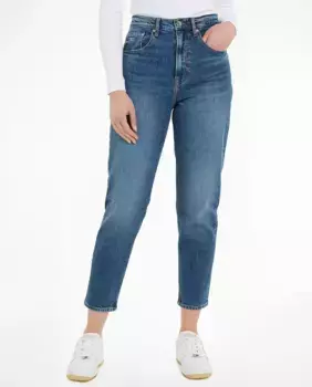 Женские джинсы Mom Fit Tommy Jeans, синий