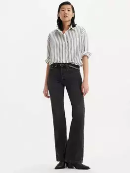 Женские джинсы на танкетке Bootcut Levi's, черный