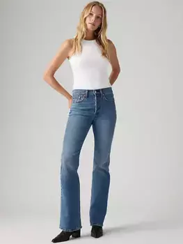 Женские джинсы на танкетке Bootcut Levi's, цвет Medium Wash