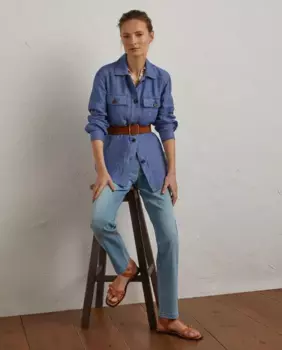 Женские джинсы полускинни с 5 карманами Lloyd's, светло-голубой