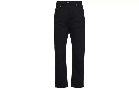 Женские джинсы PRADA, цвет Black