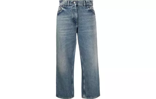 Женские джинсы PRADA, цвет Blue