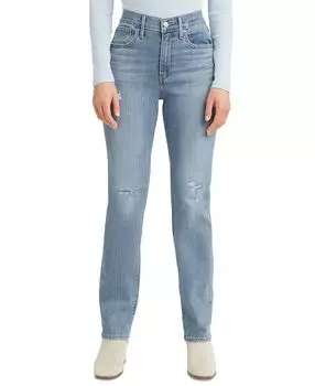 Женские джинсы прямого кроя 724 короткой длины Levi's, мульти