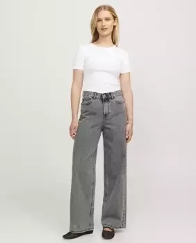 Женские джинсы прямого кроя Jack & Jones, темно-серый