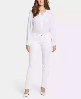 Женские джинсы прямого кроя NYDJ, белый