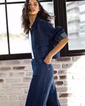 Женские джинсы прямого кроя с высокой талией и разноцветными полосками Pepe Jeans, мультиколор