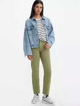 Женские джинсы прямого кроя Wedgie Levi's, зеленый