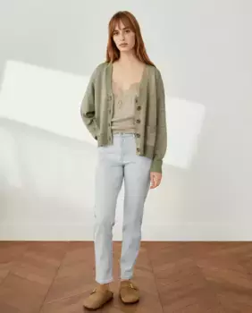 Женские джинсы пуш ап Southern Cotton, лазурный