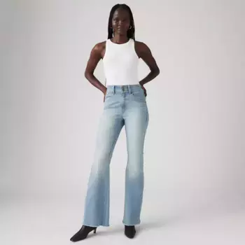 Женские джинсы Retro 726 с высокой талией и клешем Levi's, цвет Just Landed - Light Wash