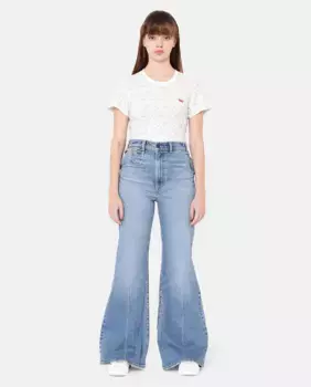 Женские джинсы Ribcage Bells Levi's, синий