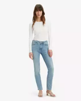 Женские джинсы с карманами 712 Slim Welt Levi's, синий