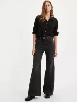Женские джинсы с колокольчиком Levi's, черный