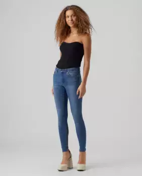 Женские джинсы скинни Alia Vero Moda, индиго/синий