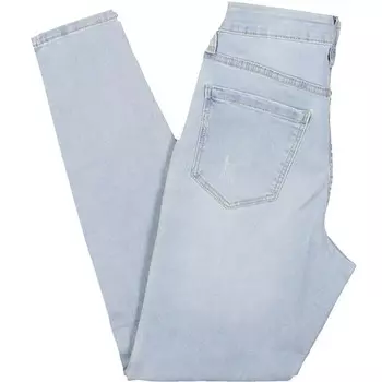 Женские джинсы скинни из потертого денима для юниоров Celebrity Pink, цвет Out Of Office 1