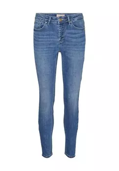Женские джинсы скинни с пятью карманами VERO MODA, цвет Medium Blu