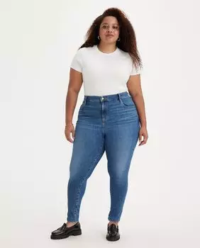 Женские джинсы суперскинни 720™ с высокой посадкой, большие размеры Levi's, синий