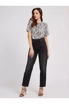 Женские джинсы свободного кроя Authenty Guess, серый